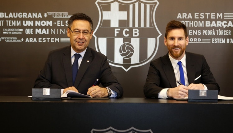Barcelona, Lionel Messi ile 3 yıl uzattı