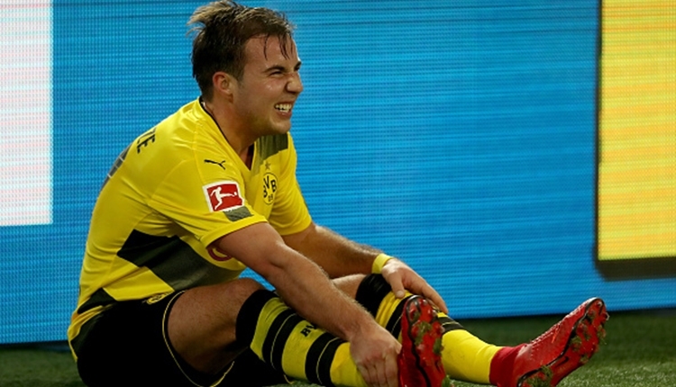Borussia Dortmund'da Mario Götze kaç hafta yok?
