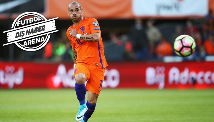 Galatasaray'ın eski yıldızı Sneijder'den emeklilik açıklaması!