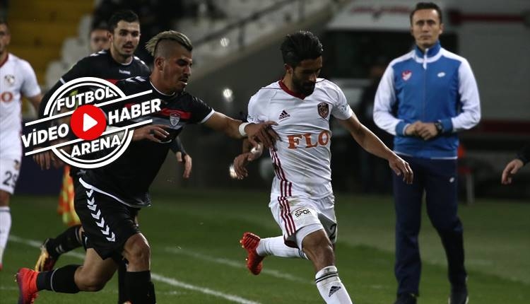 Gazişehir Gaziantepspor 2-0 Manisaspor maçı özeti ve golleri (İZLE)