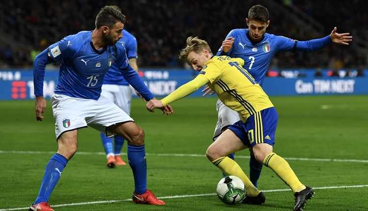 İtalya şokta! İsveç, 2018 Dünya Kupası'nda