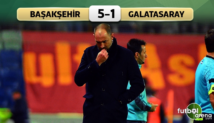 Medipol Başakşehir'den Galatasaray'a 5 gol