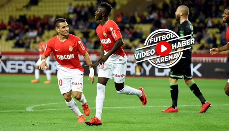 Monaco 6-0 Guingamp maçı özeti ve golleri (İZLE)