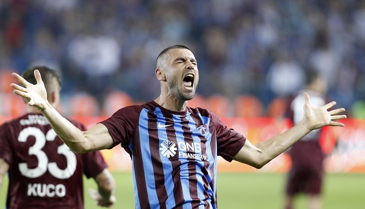 Trabzonspor'da Burak Yılmaz gollerine devam ediyor