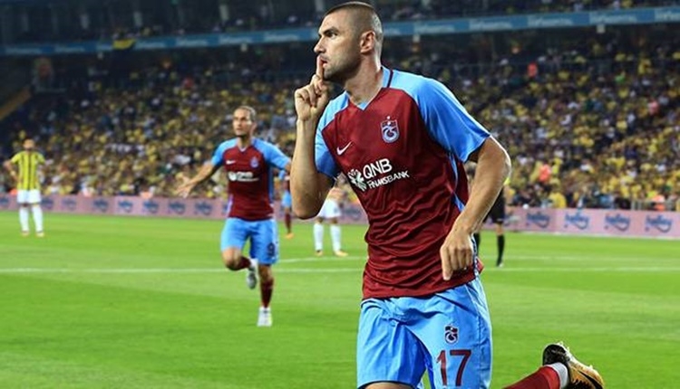 Trabzonspor'da Burak Yılmaz sevinci