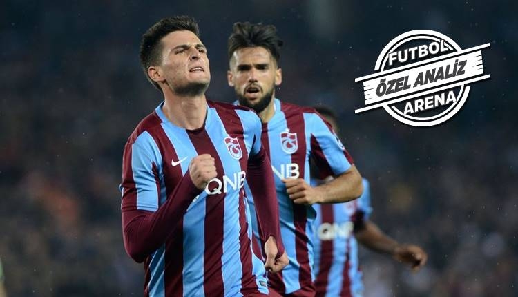 Trabzonspor'da Okay Yokuşlu, Süper Lig'in zirvesinde