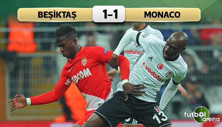 Beşiktaş 1-1 Monaco maç özeti ve golleri (İZLE)