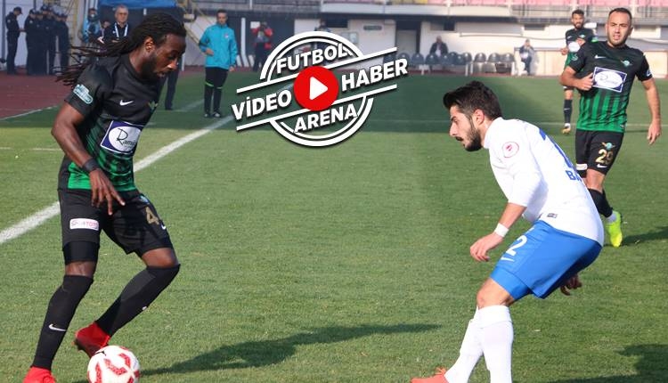 Akhisarspor 1-1 Ankara Demirspor maçı özeti ve golleri (İZLE)