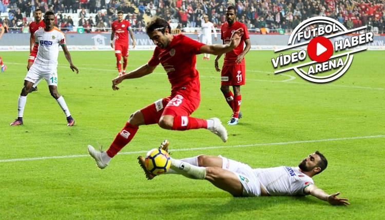 Antalyaspor 3-1 Alanyaspor maçı özeti ve golleri (İZLE)