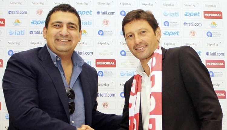 Antalyaspor'da Leonardo istifa sebebini açıkladı