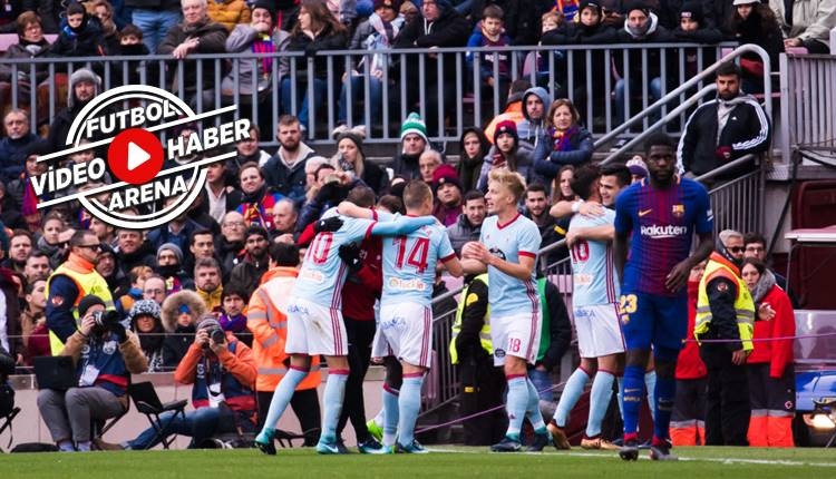 Barcelona 2-2 Celta Vigo maçı özeti ve golleri (İZLE)