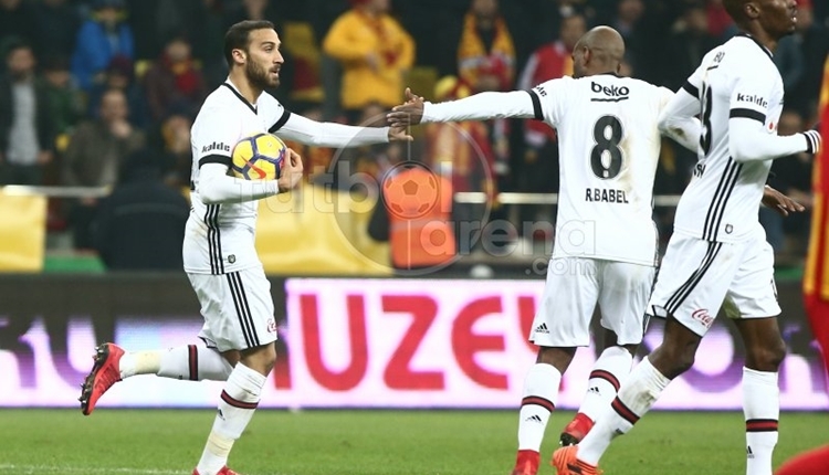 Beşiktaş'ın deplasman golcüsü Cenk Tosun