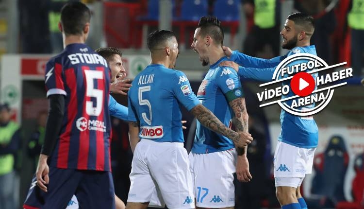 Crotone 0-1 Napoli maçı özeti ve golü (İZLE)