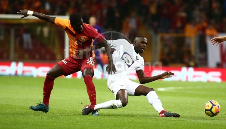 Galatasaray'da Badou Ndiaye galibiyetin mimarı oldu