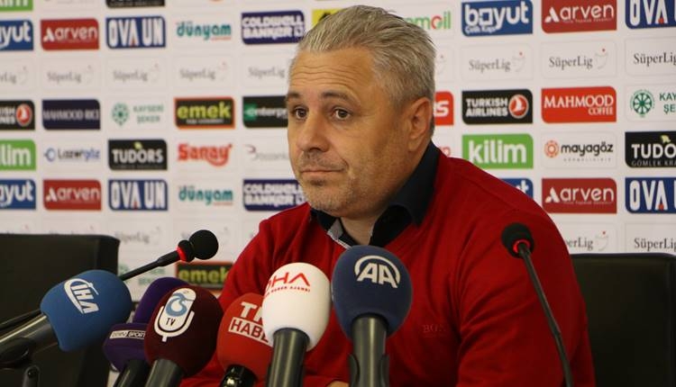 Kayserispor'da Marius Sumudica'dan transfer açıklaması