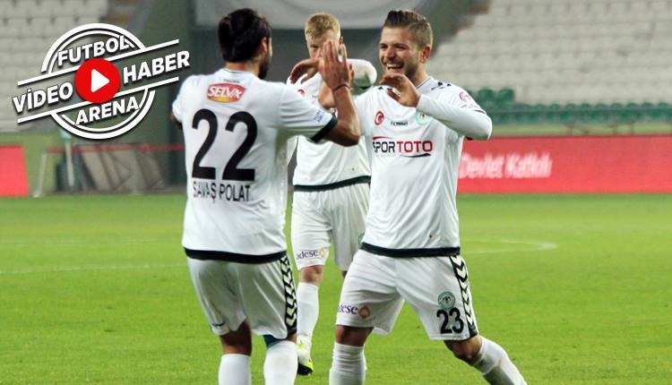 Konyaspor 2-0 Batman Petrolspor maçı özeti ve golleri (İZLE)