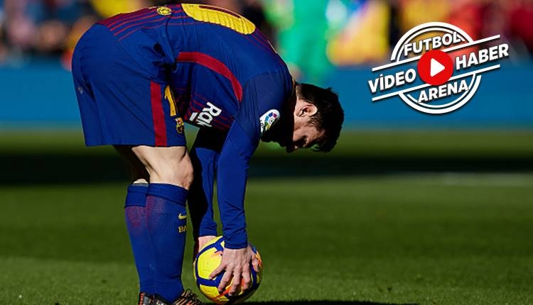 Messi frikiği Ronaldo'nun yüzüne vurdu (İZLE)