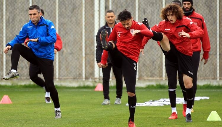 Samsunspor'da futbolculardan Giresunspor'a gözdağı