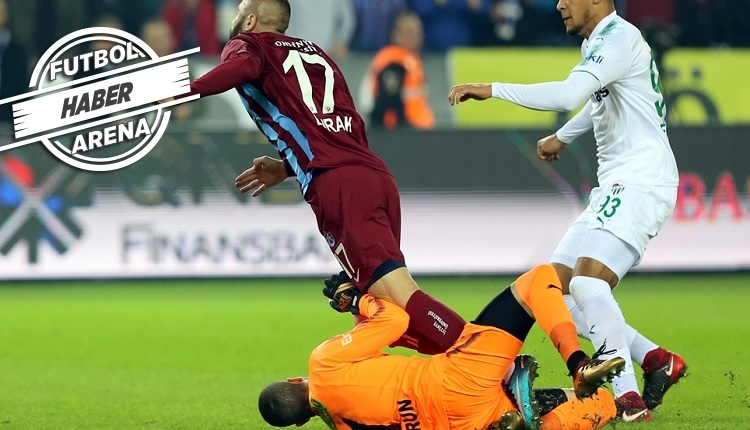 Trabzonspor - Bursaspor maçında 3 penaltı isyanı! Halis Özkahya
