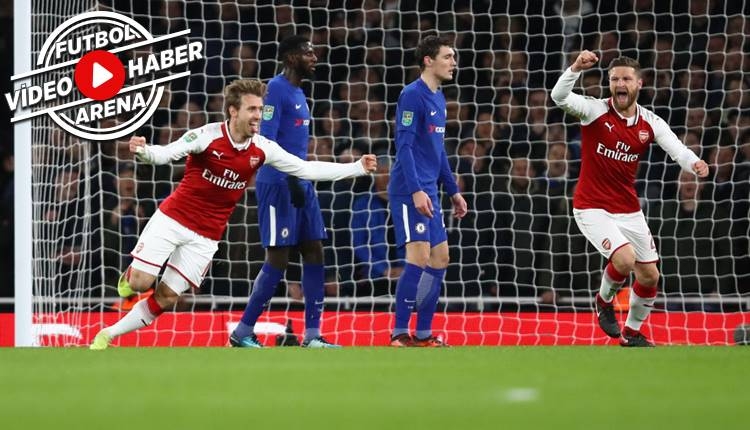 Arsenal 2-1 Chelsea maçı özeti ve golleri (İZLE)
