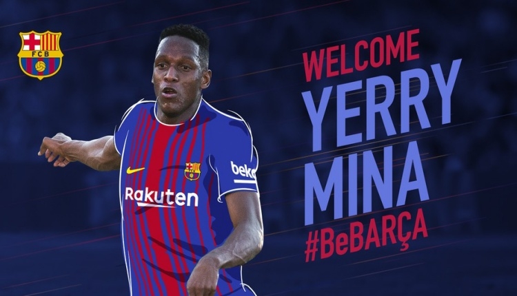 Barcelona'dan savunmaya Yerry Mina transferi
