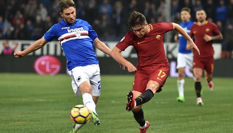Cengiz Ünder, Sampdoria - Roma maçında nasıl oynadı? (İZLE)
