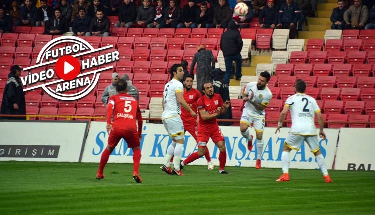 Balıkesirspor 1-3 Ankaragücü maçı özeti ve golleri (İZLE)