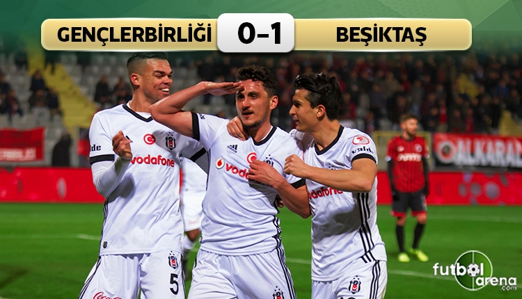 Gençlerbirliği 0-1 Beşiktaş maçı özeti ve golü (İZLE)