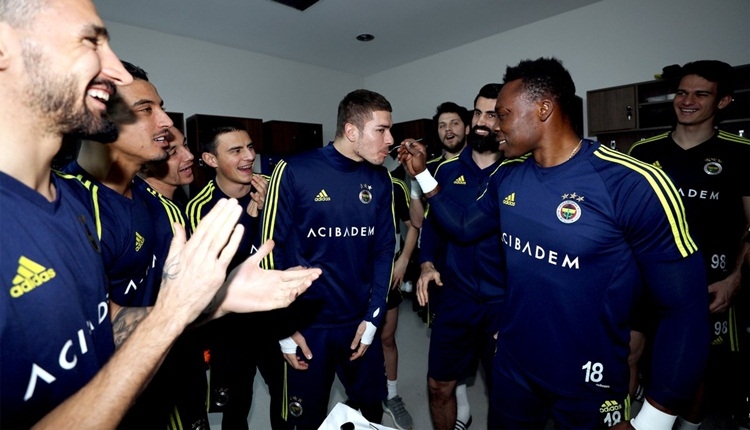 Fenerbahçe idmanında Kameni ile Neustadter'e sürpriz