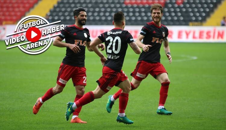 Gazişehir Gaziantep 2-0 Boluspor maçı özeti ve golleri (İZLE)