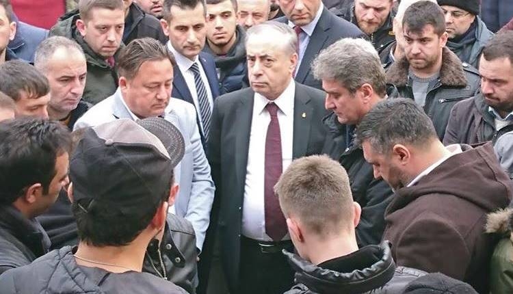 Mustafa Cengiz, Galatasaray taraftarının cenazesine katıldı