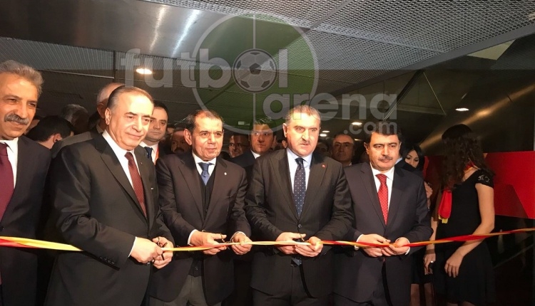 Galatasaray Stadı Müzesi'nin açılışı yapıldı