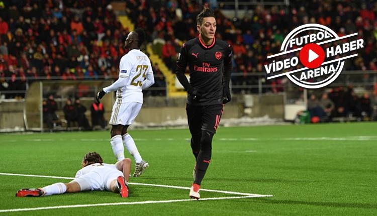 Östersunds 0-3 Arsenal maçı özeti ve golleri (İZLE)