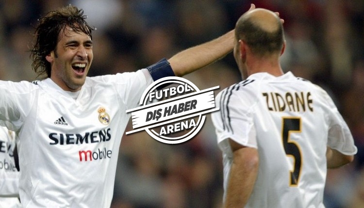 Real Madrid'in efsanesi Raul'dan Zidane'a destek