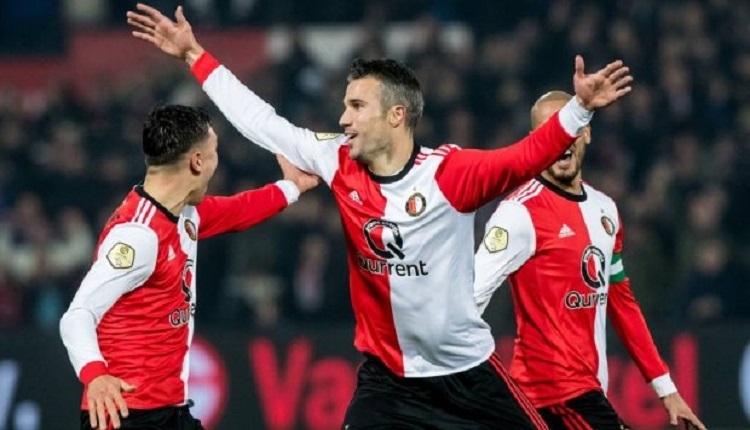 Van Persie Feyenoord'da yine golünü attı (İZLE)