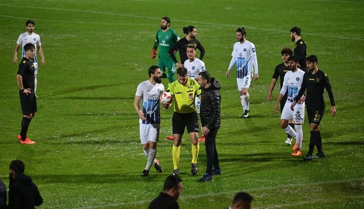 Yarıda kalan Adana Demirspor - İstanbulspor maçı oynanacak