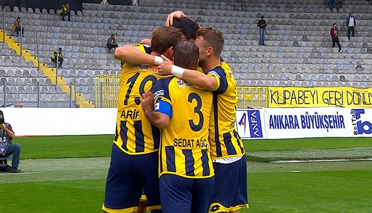 Ankaragücü 2 - 1 Adanaspor maçının özeti ve golleri (İZLE)