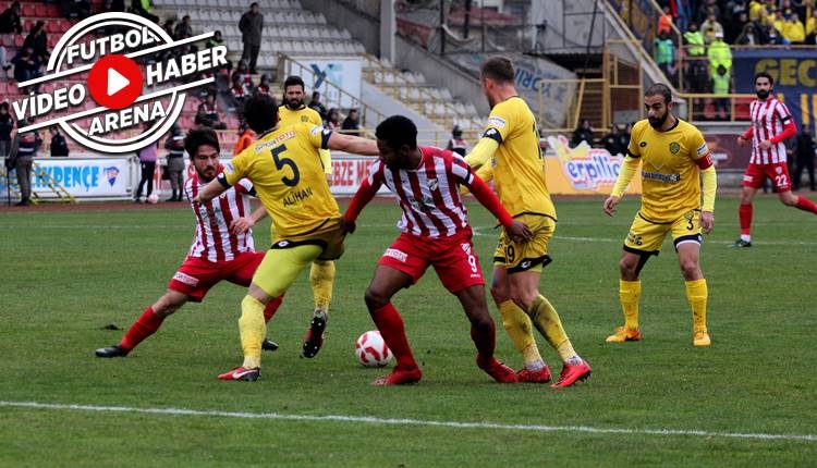 Boluspor 3-1 Ankaragücü maçı özeti ve golleri (İZLE)