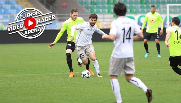 Çaykur Rizespor 2-1 Dinamo Batum maçı özeti ve golleri (İZLE)