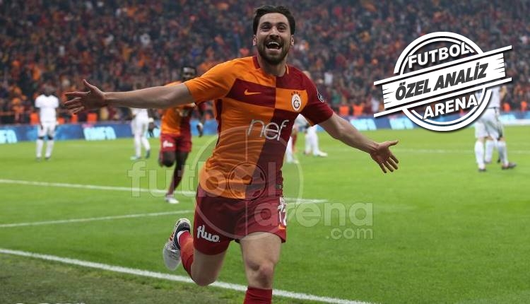 Galatasaray'da gecenin kahramanı Sinan Gümüş!