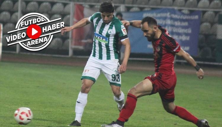 Giresunspor 4-1 Gazişehir maçı özeti ve golleri (İZLE)