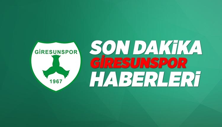 Giresunspor Haber son dakika - Mehmet Kazancıoğlu: 