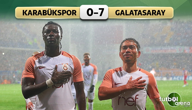 Karabük'te tarihi maç! Galatasaray gol yağdırdı (İZLE)