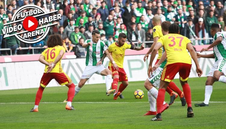 Konyaspor 0-1 Yeni Malatyaspor maçı özeti ve golü (İZLE)