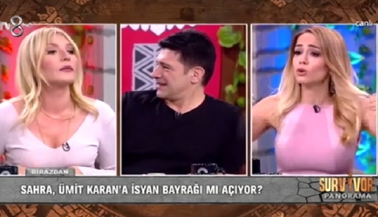 Nur Tuğba Algül ve Seda Akgül arasında Survivor Panorama'da canlı yayında kavga! (Hakan Ural TV8 Survivor Panorama)