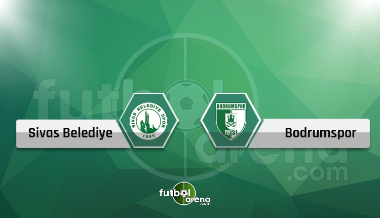 Sivas Belediyespor 1-2 Bodrumspor maç özeti ve golleri
