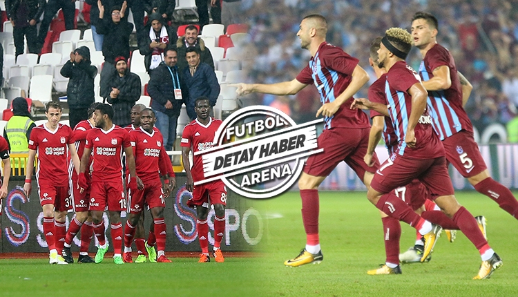 Trabzonspor ve Sivasspor mağlup durumunda pes etmiyor
