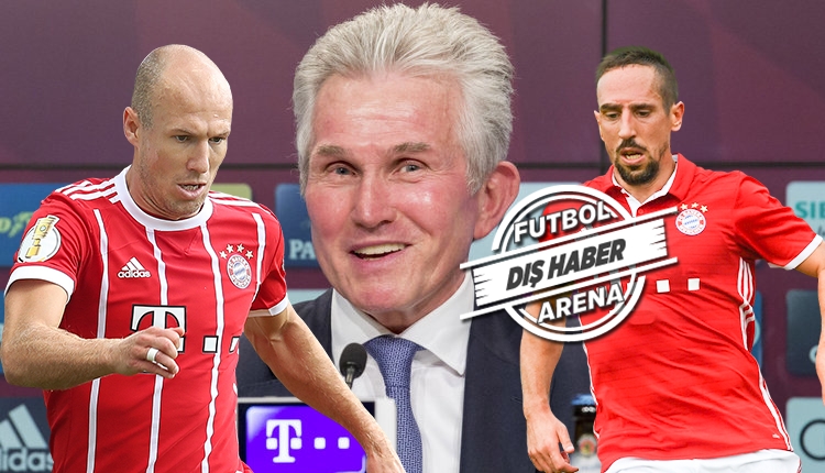 Türk takımları ile anılan Robben ve Ribery için Jupp Heynckes'den transfer açıklaması