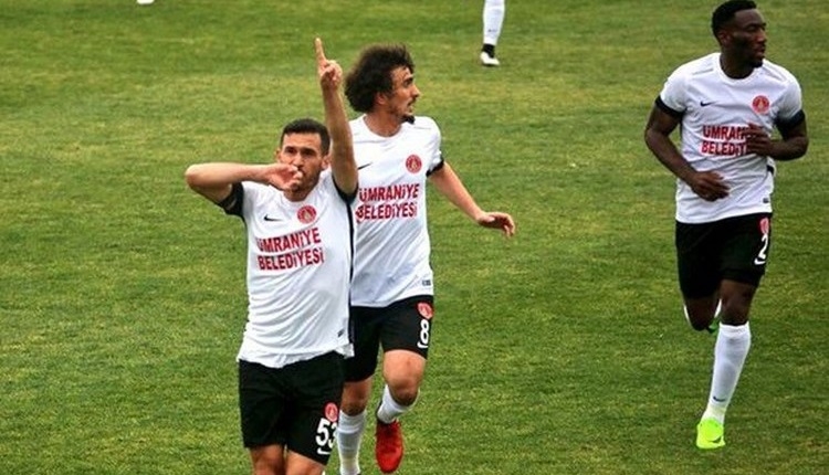 Ümraniyespor 2-1 Erzurumspor maç özeti ve golleri izle