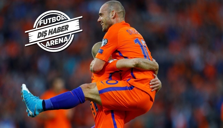 Wesley Sneijder, Hollanda Milli Takımı'nı bıraktı
